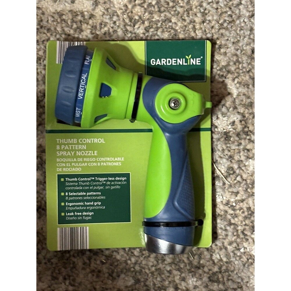 2- HANGING PLANT BRACKET 2 PACK DURABLE POWDER COATED STEEL "GARDENLINE" &Nozzle - Picture 4 of 8